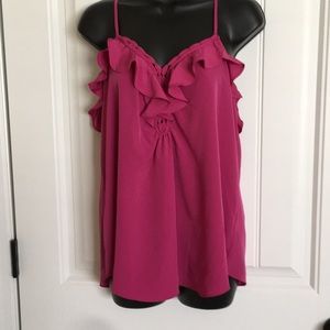 NWOT Ruffle top